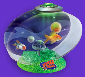 "Fish in Space" Cosmic Desktop Aquarium